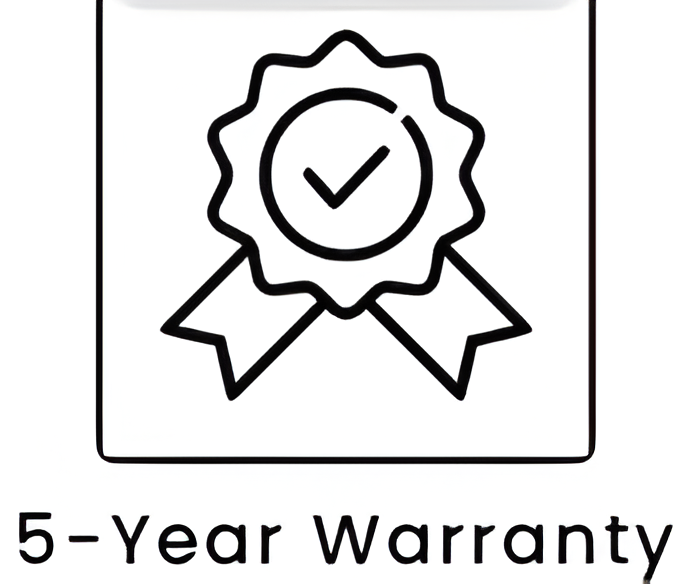 5-Year Warranty